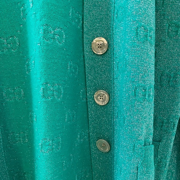 Gucci turquoise sweater ~ NEVER WORN - Picture 4 of 6